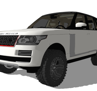 超精细汽车模型 路虎 Range Rover (2)